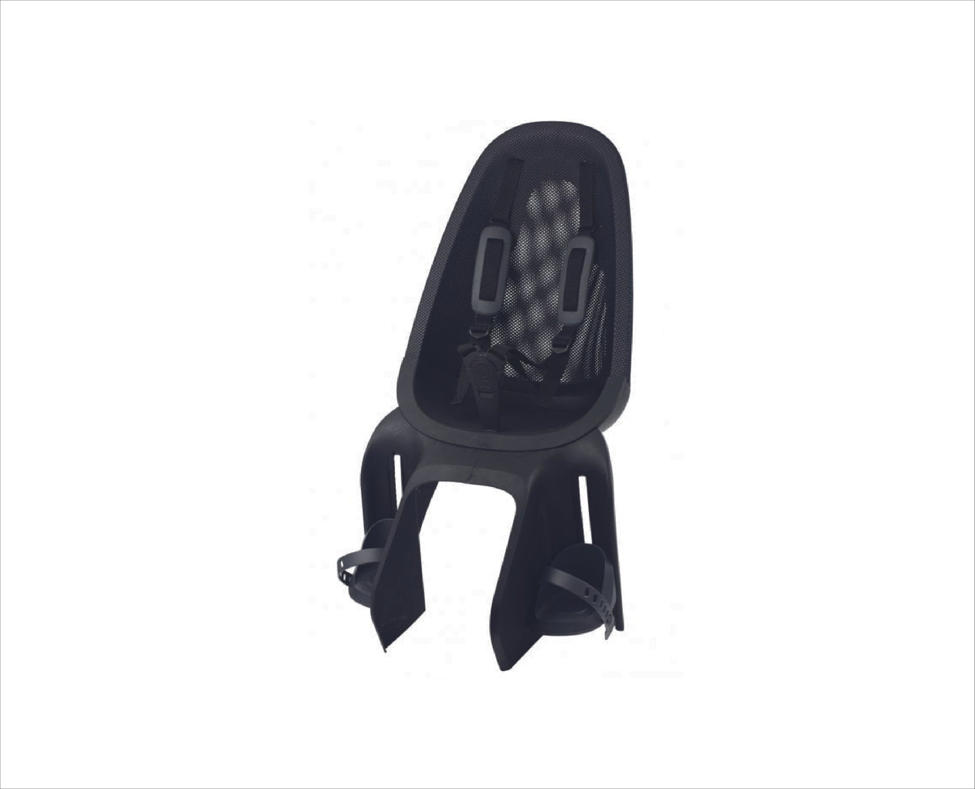 QIBBEL Air Maxi Siège Enfants Support Arrière Montage Noir ou Denim